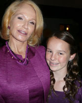 Lexi with Ellen Barkin on 'The New Normal'